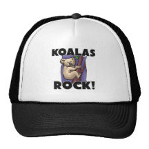 Roche de koala casquettes de camionneur