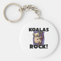 Roche de koala porte-clé