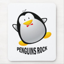 ROCHE DE PINGOUINS TAPIS DE SOURIS