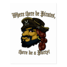 Roche de pirates ! cartes postales