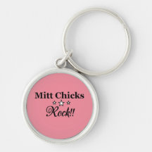 Roche de poussins de gant ! ! porte-clés