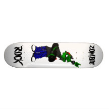 ROCHE DE ZOMBI SKATEBOARDS PERSONNALISÉS