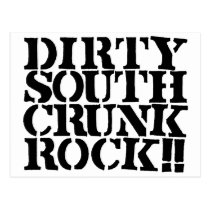 Roche du sud sale de Lil Jon "Crunk " cartes postales