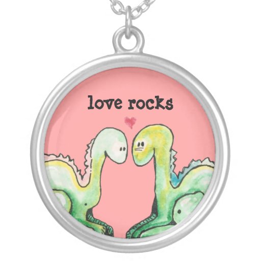 Roches d'amour de Dino Colliers Personnalisés