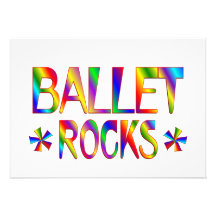 Roches de ballet faire-part