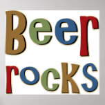 Roches de bière affiche