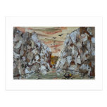 Roches de marbre. cartes postales