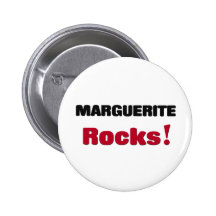 Roches de marguerite des prés badges avec agrafe