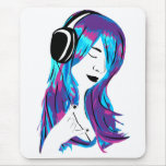 Roches de musique tapis de souris