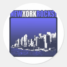 Roches de New York ! Adhésifs
