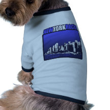 Roches de New York ! T-shirt Pour Chien