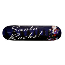 Roches de Père Noël Planches À Roulettes Customisées