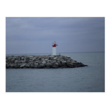 Roches de phare carte postale