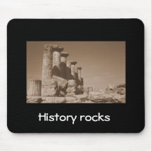 Roches d'histoire tapis de souris