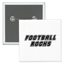 Roches du football pin's avec agrafe