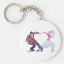 Rock d'amour ! porte-clef