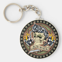 Rockabilly Keychain rebelle Porte-clés