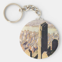 Rockefeller New York central Porte-clef