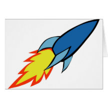 Rocket Cartes De Vœux