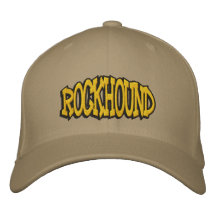 Rockhound a brodé le casquette casquette de baseball brodée