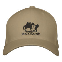 Rockhound a brodé le casquette casquette brodée