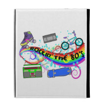 Rockin les années 80 étui iPad folio