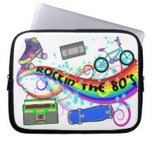 Rockin les années 80 trousses pour ordinateur portable