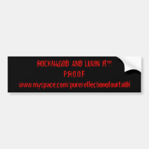 ROCKN4GOD ET LUVIN IL ! ! ! AUTOCOLLANT POUR VOITURE