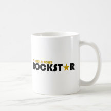 Rockstar - 3ème professeur de catégorie tasse à café