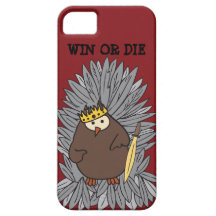 Roi brutal obtenu de hibou de huée coque Case-Mate iPhone 5