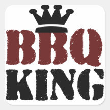 Roi de BBQ Adhésif