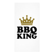 Roi de BBQ Photocarte