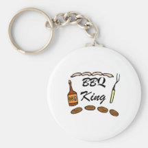 Roi de BBQ Porte-clé