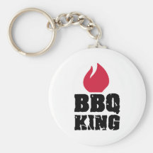Roi de BBQ Porte-clef