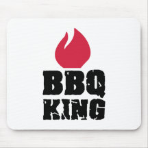 Roi de BBQ Tapis De Souris