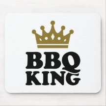 Roi de BBQ Tapis De Souris