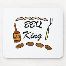 Roi de BBQ Tapis De Souris