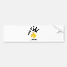 Roi de gril autocollants pour voiture