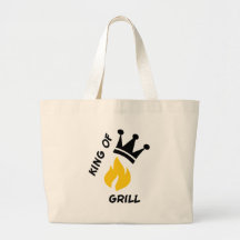 Roi de gril sacs en toile