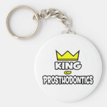 Roi de la prothèse porte-clé