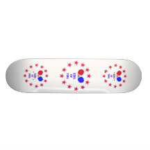 Roi de ping-pong skateboards personnalisables