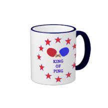 Roi de ping-pong tasse
