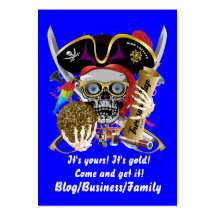 Roi de pirate des Rois Lafitte Important View Hint Cartes De Visite Personnelles
