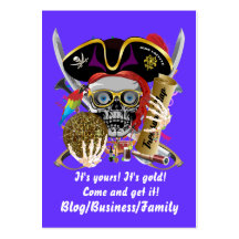 Roi de pirate des Rois Lafitte Important View Hint Cartes De Visite Personnelles