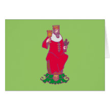 Roi de vin wine king carte de vœux