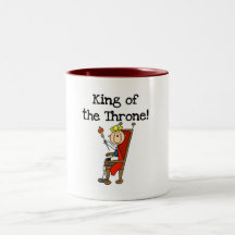 Roi des T-shirts et des cadeaux de trône Tasse À Café