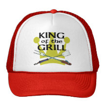 Roi du gril casquettes de camionneur