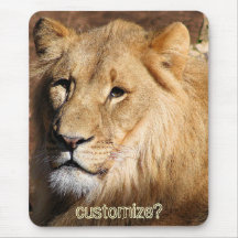 Roi du puma sauvage Mousepad Tapis De Souris