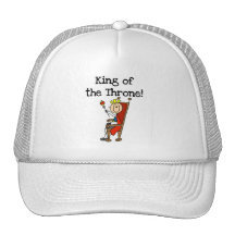 Roi du trône casquettes