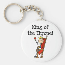 Roi du trône porte-clefs